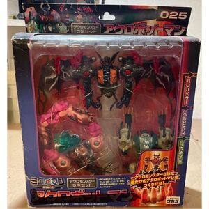 Takara Micronauts Microman 025 Magne Powers Robot Man Cross Action Figure NEW